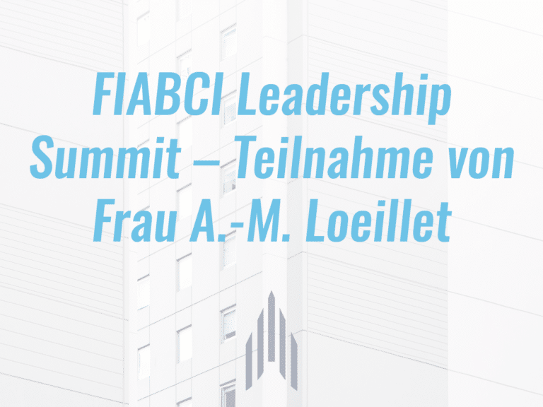 News| Neuigkeiten| Fiabci.ch | Fiabci Suisse | INTERNATIONALER DACHVERBAND DER IMMOBILIENWIRTSCHAFT | Fédération Internationale des Administrateurs de Biens Conseils Immobiliers